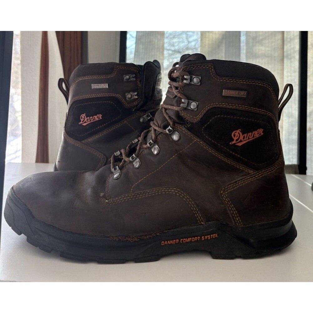 Danner Crafter 8'' Waterproof NEW Men's Boot Brown/Black No Soles Size 11.5